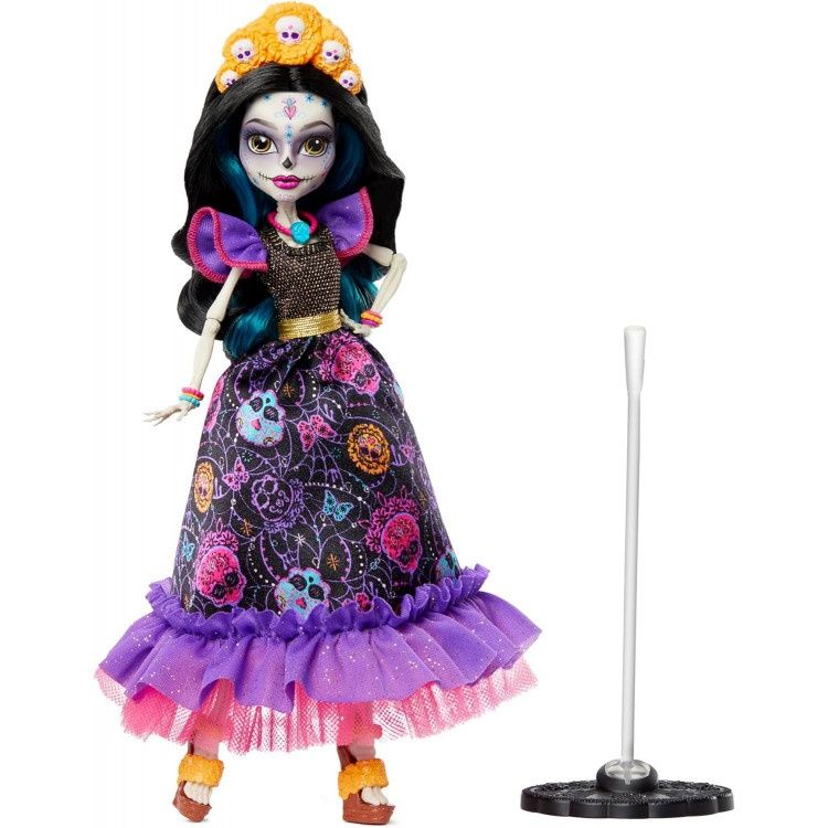 Монстр Хай Скелита Калаверас Кукла Monster High Skelita Calaveras