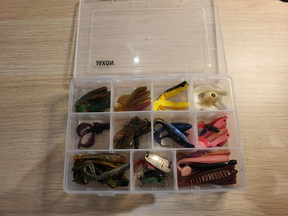 Zestaw przynęt spinningowych