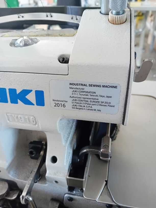 overlock do wszywania kołnierzyka w koszulkach polo JUKI MO6714S