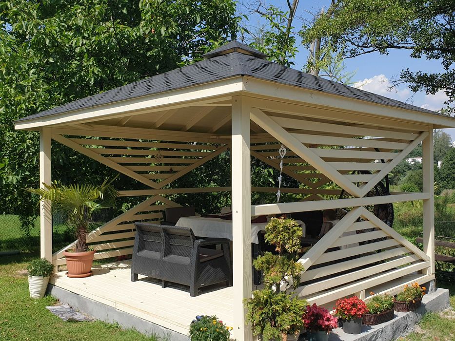 Montaż i domek 6x4 altana 4x4 taras 4x2 domek na ROD 5x4 MDN5 PROMO100