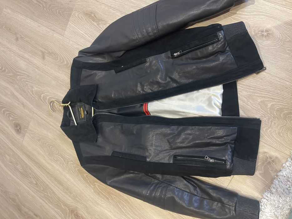 Куртка шкіряна чоловіча с-м