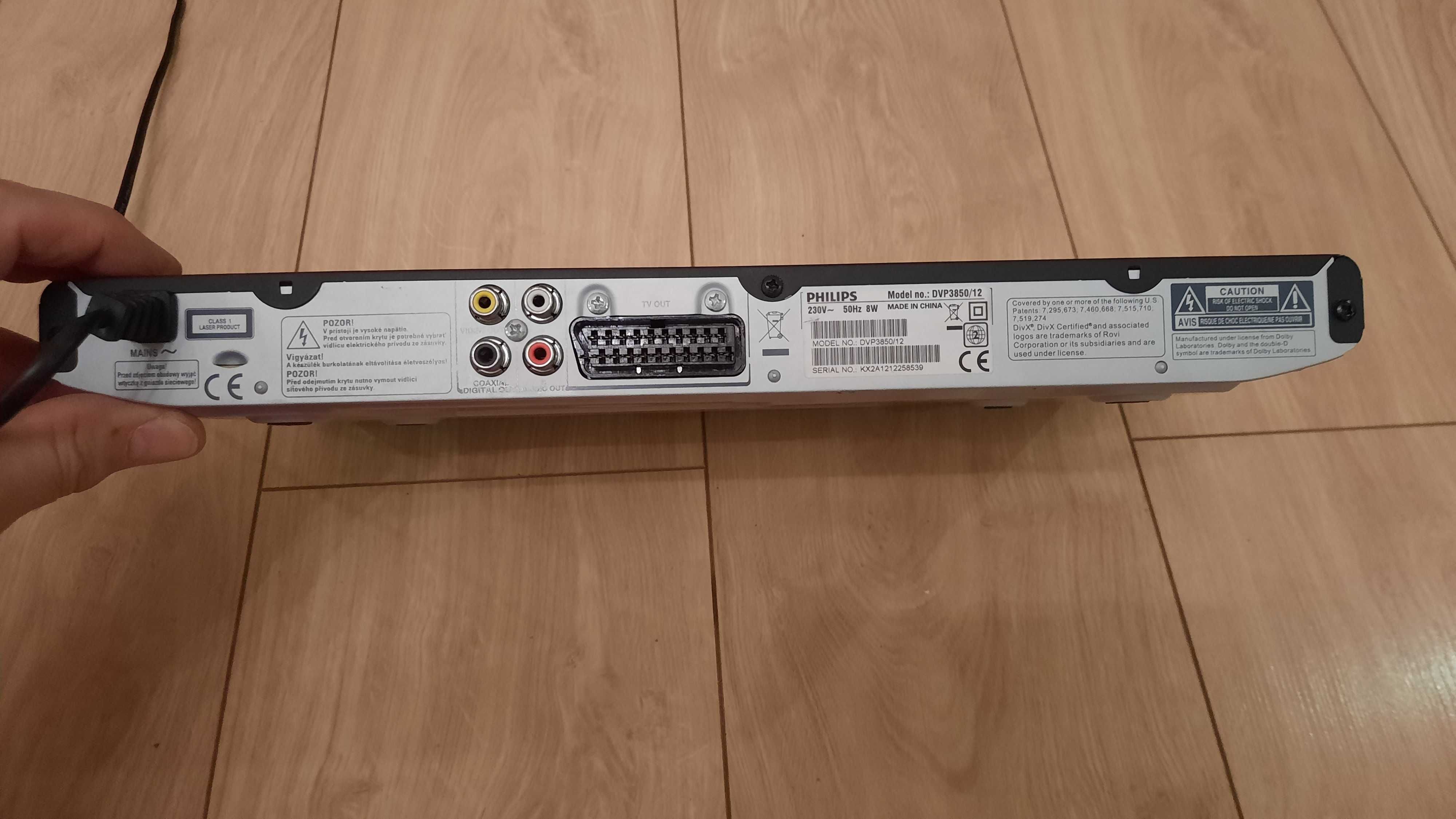 DVD Philips, model DVP 3850/12