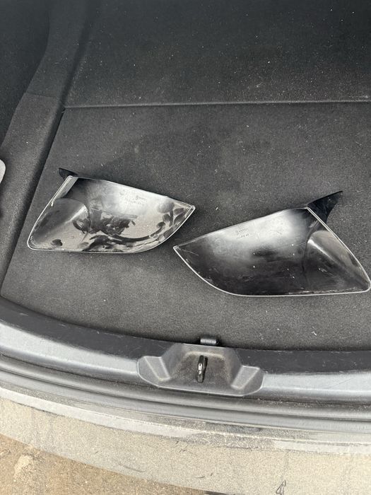 Накладки на зеркала tesla model 3