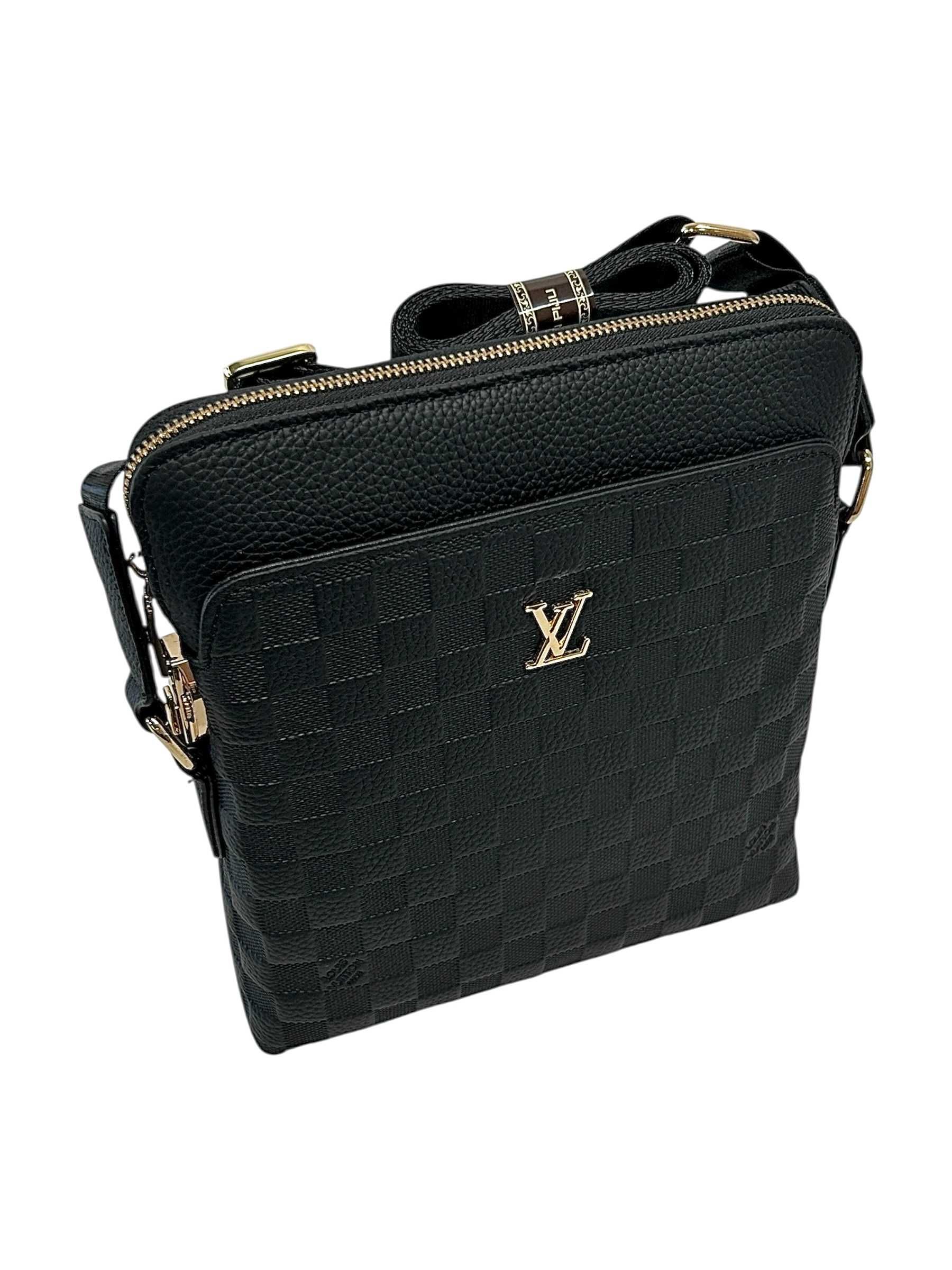 Чоловіча сумка Louis Vuitton з натуральної шкіри