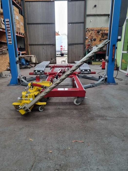 Rama blacharska plyta UNICAR MAXI BENCH plus przystawki