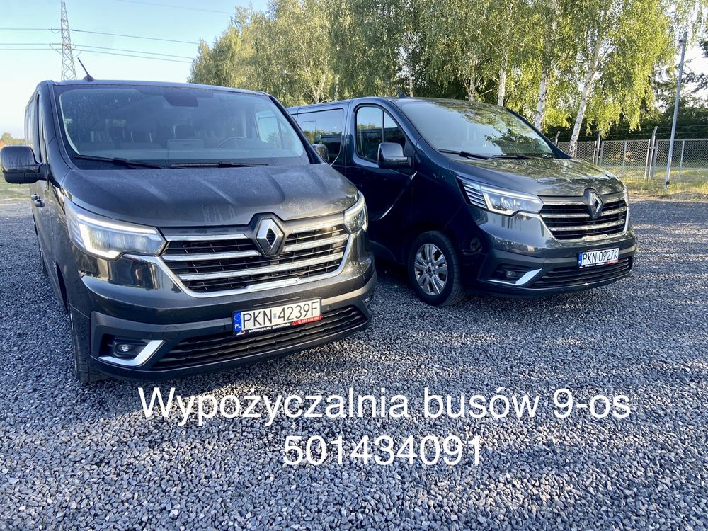 Wypożyczalnia wynajem busów dostawczych, auta dostawcze , brygadówki
