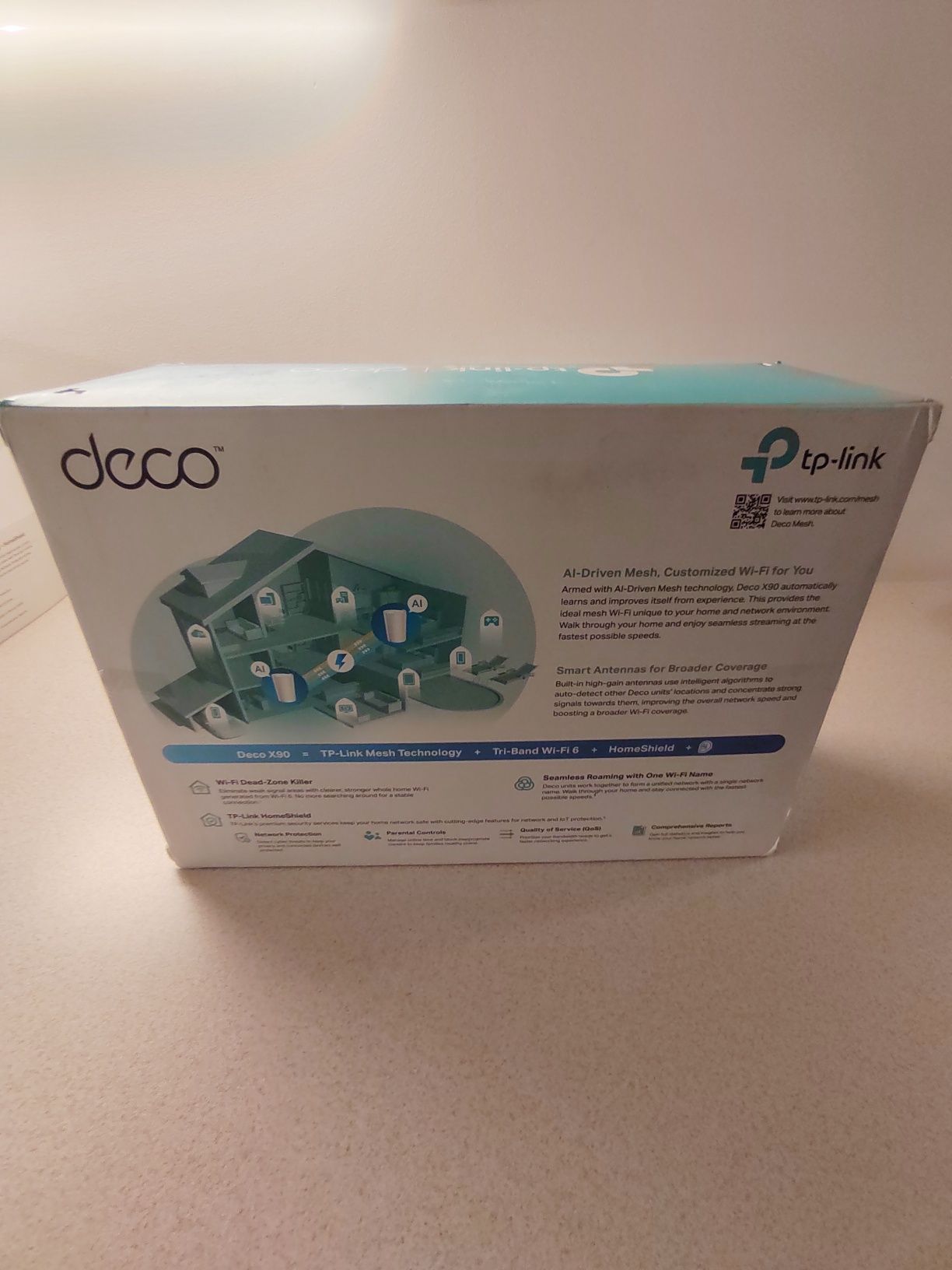 Router mesh tp-link Deco X90 (2 pack)