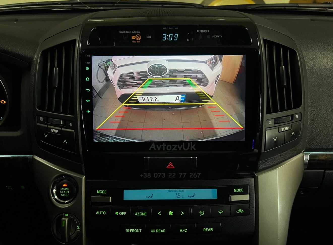 Магнитола LC 200 LAND CRUISER 200 Toyota Tesla LC200  CarPlay Android