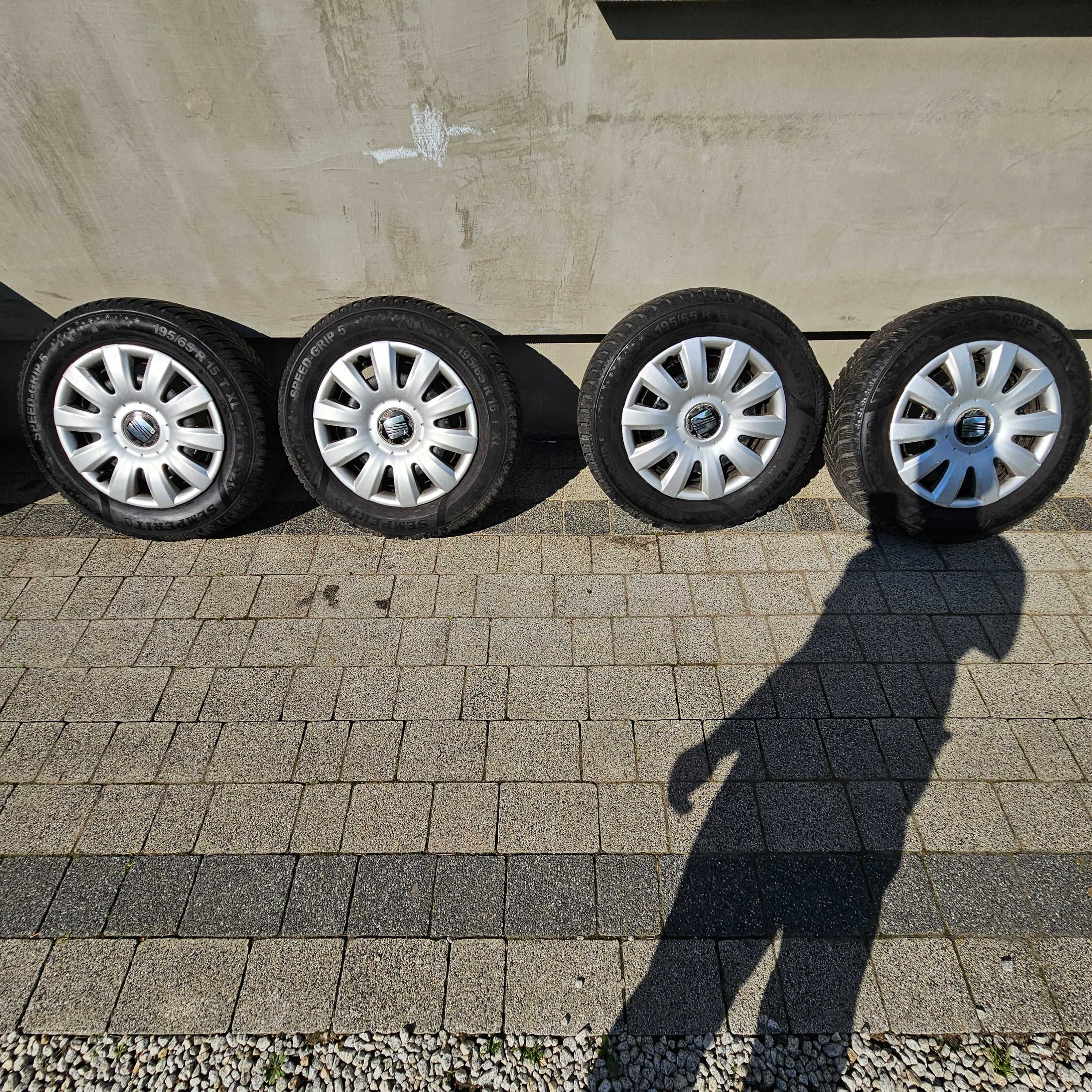 Felgi 5x100 +Semperit Speed-grip 5 195/65 R15 T XL