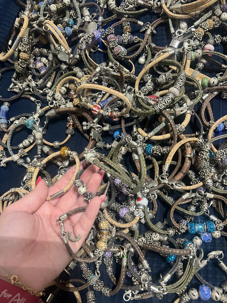 lote de 100 pulseiras