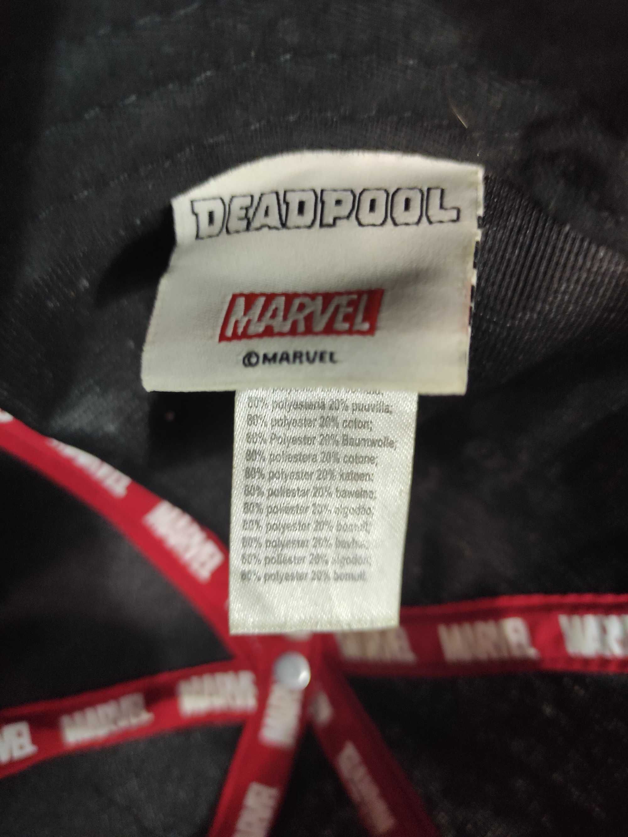 Czapka z daszkiem Deadpool Marvel Snapback Difuzed r. 55-60 cm