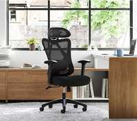Nowe Krzesło Biurowe Obrotowe Fotel Ergonomiczny Gamingowy