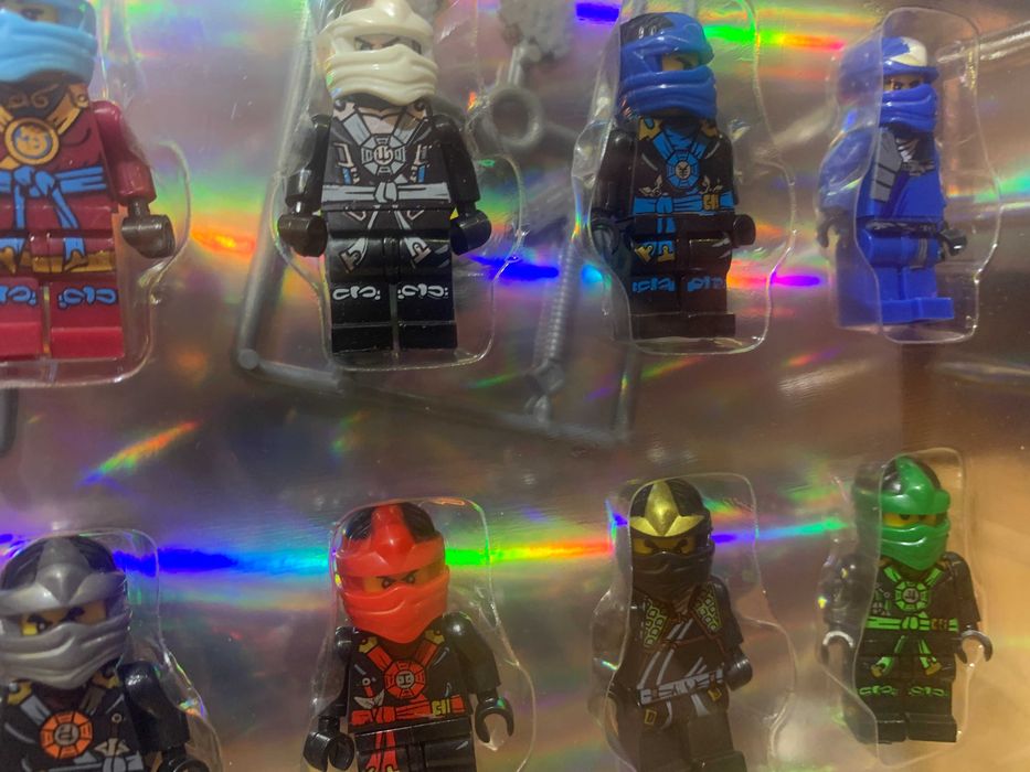 ' Figurki Ludzik NinjaGo Zestaw 12 szt Figurek Klocki