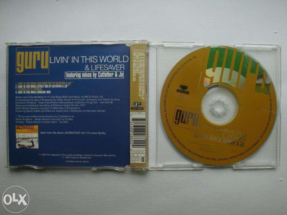 Guru Livin In This World & Lifesaver - singiel - biały kruk!