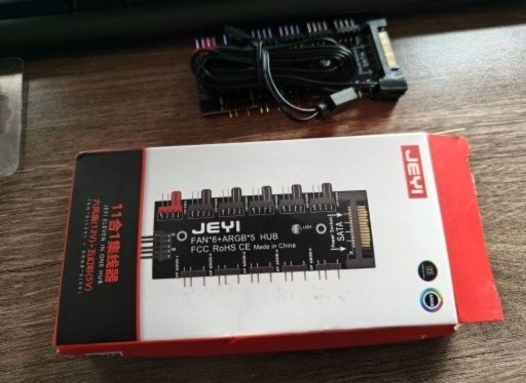 Rozdzielacz splitter JEYI aRGB 3 pin / PWM 4 pin