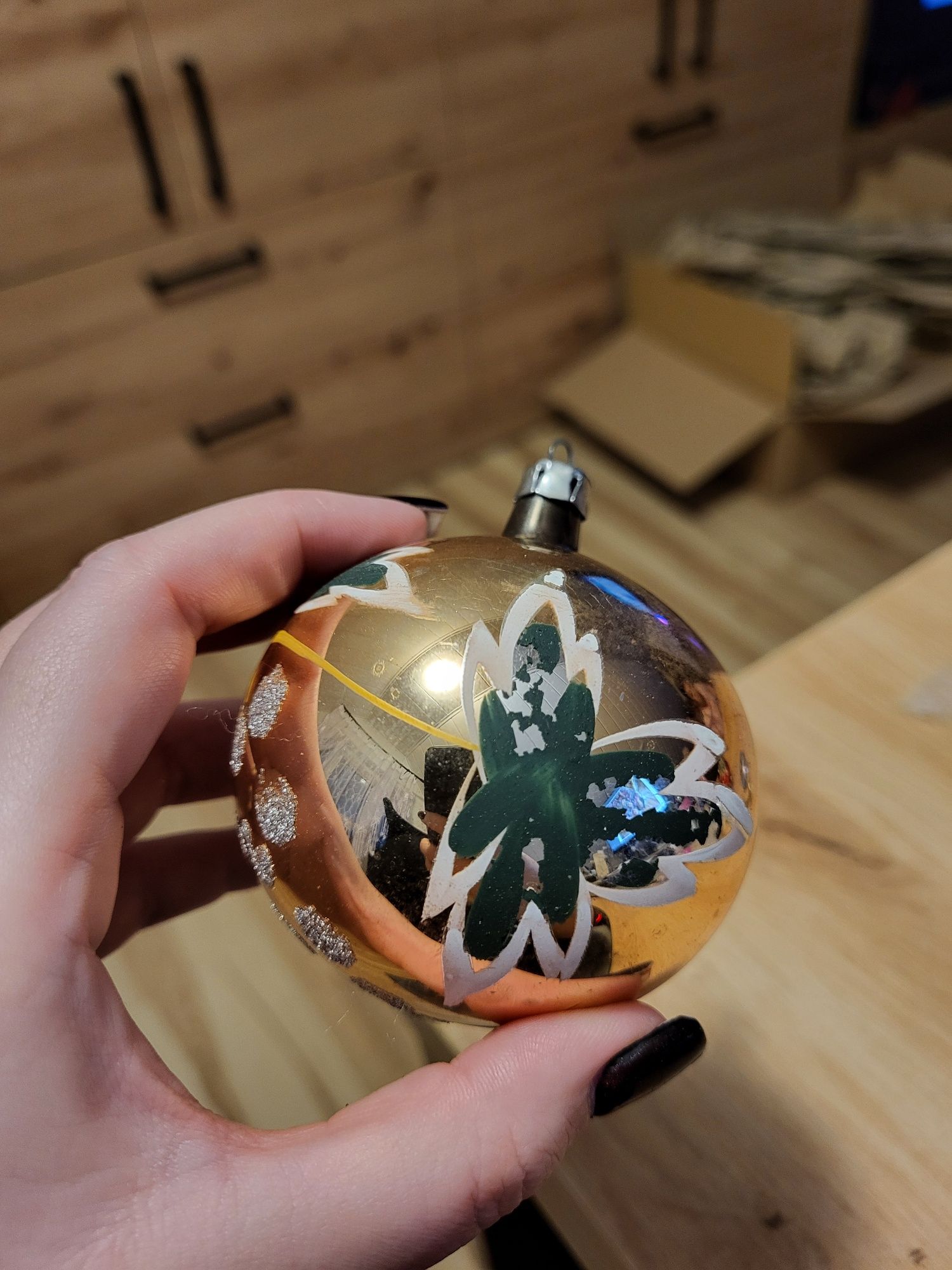 Bombki prl 5szt.