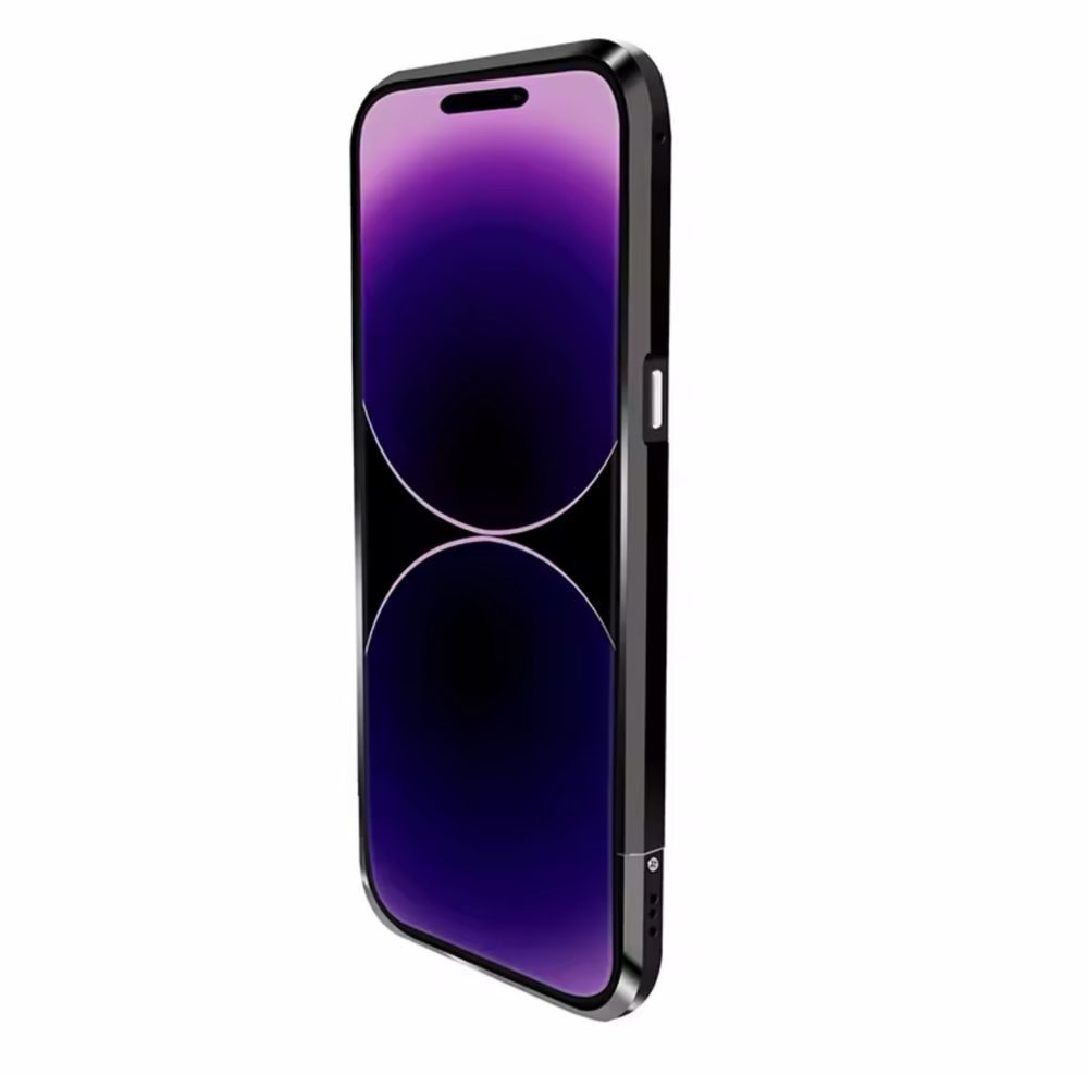 iPhone 13 Pro MAX etui aluminium ramka szkło