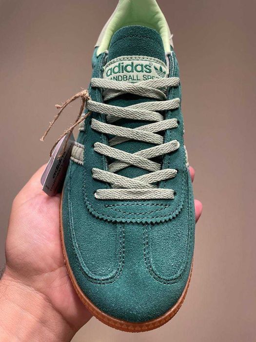 Кросівки Adidas Handball Spezial Collegiate Green premium i97