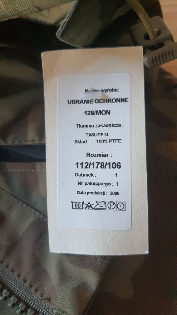 Ubranie ochronne wz 128 gore-tex