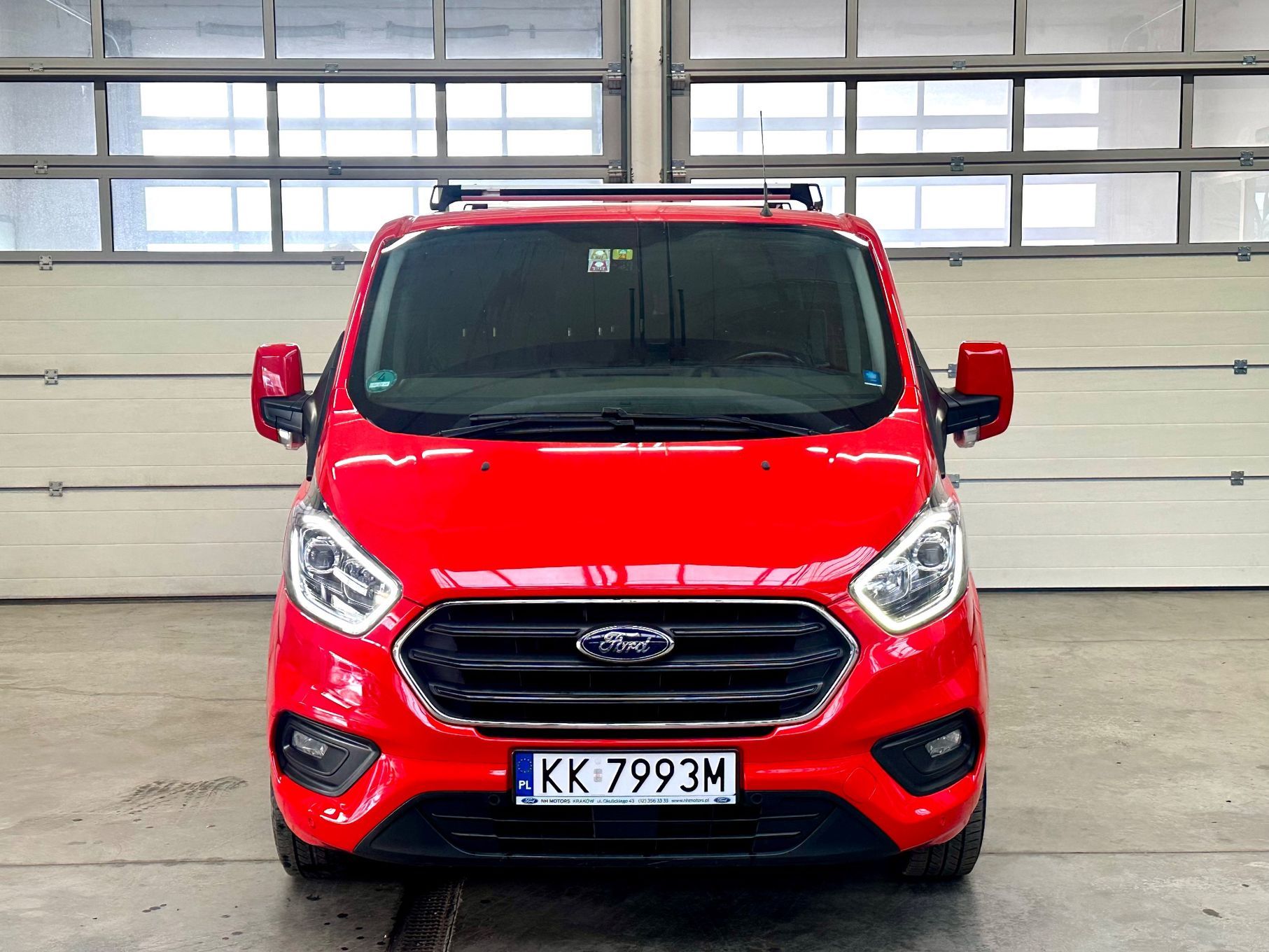 Ford Transit Custom  6-osobowy, Brygadówka, Po wymianie rozrządu w ASO, Grzana szyba, Hak