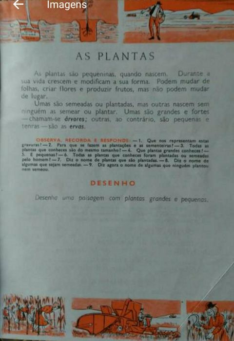 Ciências Geográfico Naturais Antiga para a 2^ classe...