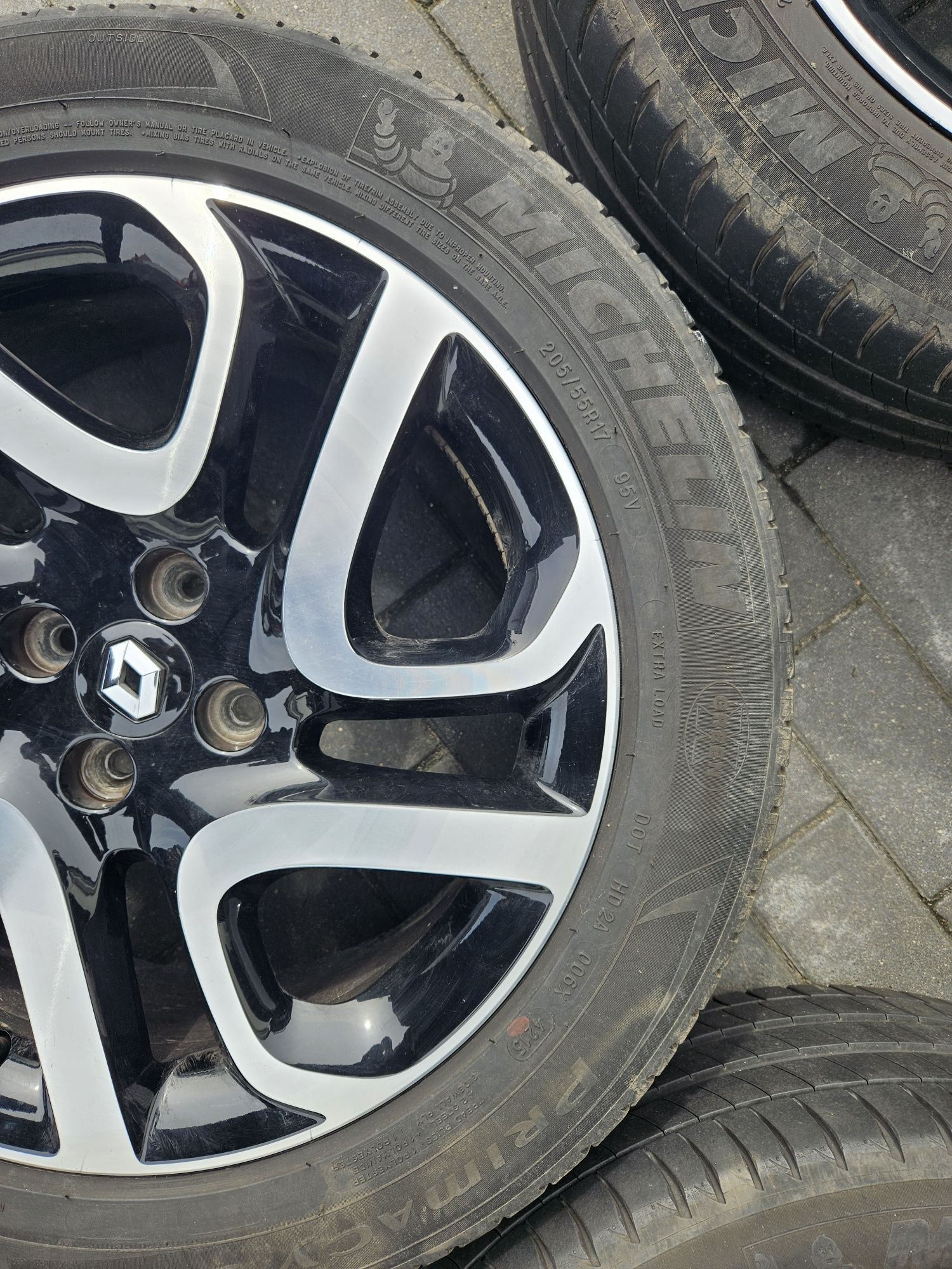 Alufelgi 17 Koła Renault Captur 4x100