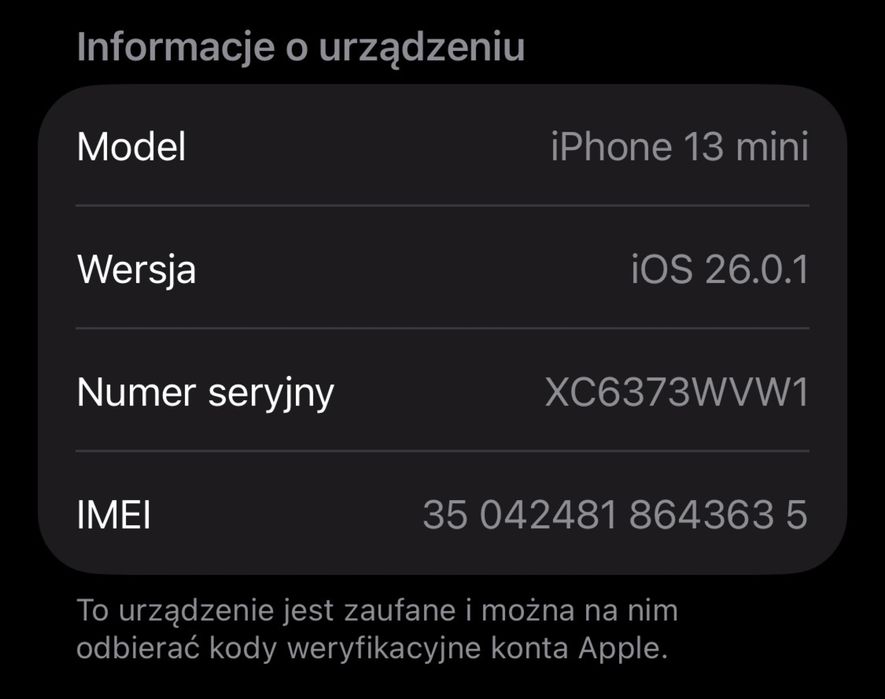 Iphone 13 mini black