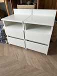 Szafki nocne ikea 2 sztuki białe