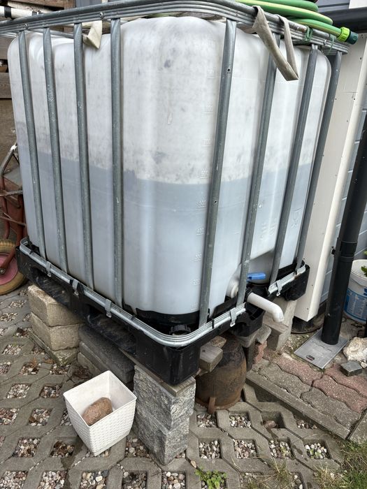 Zbiornik 1000l. Mauzer Woda Paliwo Szambo