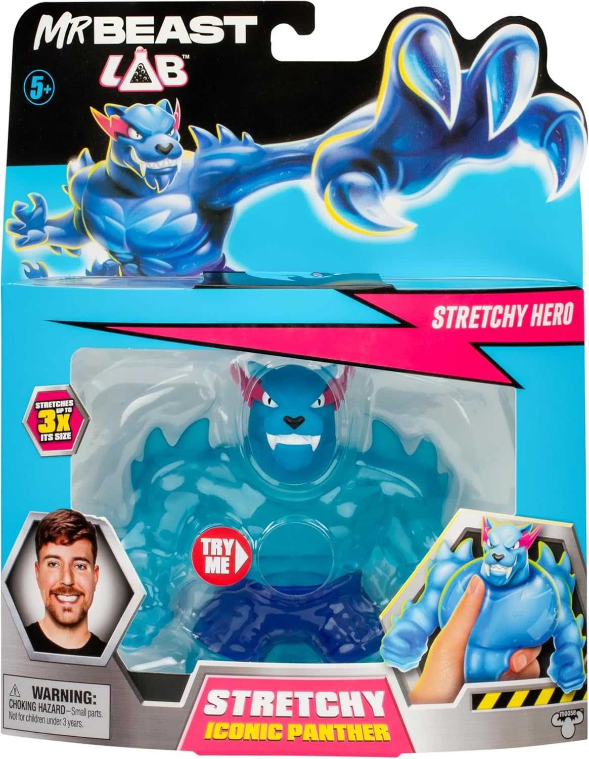 Фігурка Гуджитсу Містера Біста Goo Jit Zu MrBeast Lab (3 вида)