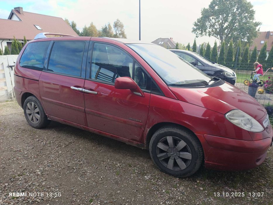 Citroen C8 2.2 HDi w całości  w przeznaczeniu na części REZERWACJA