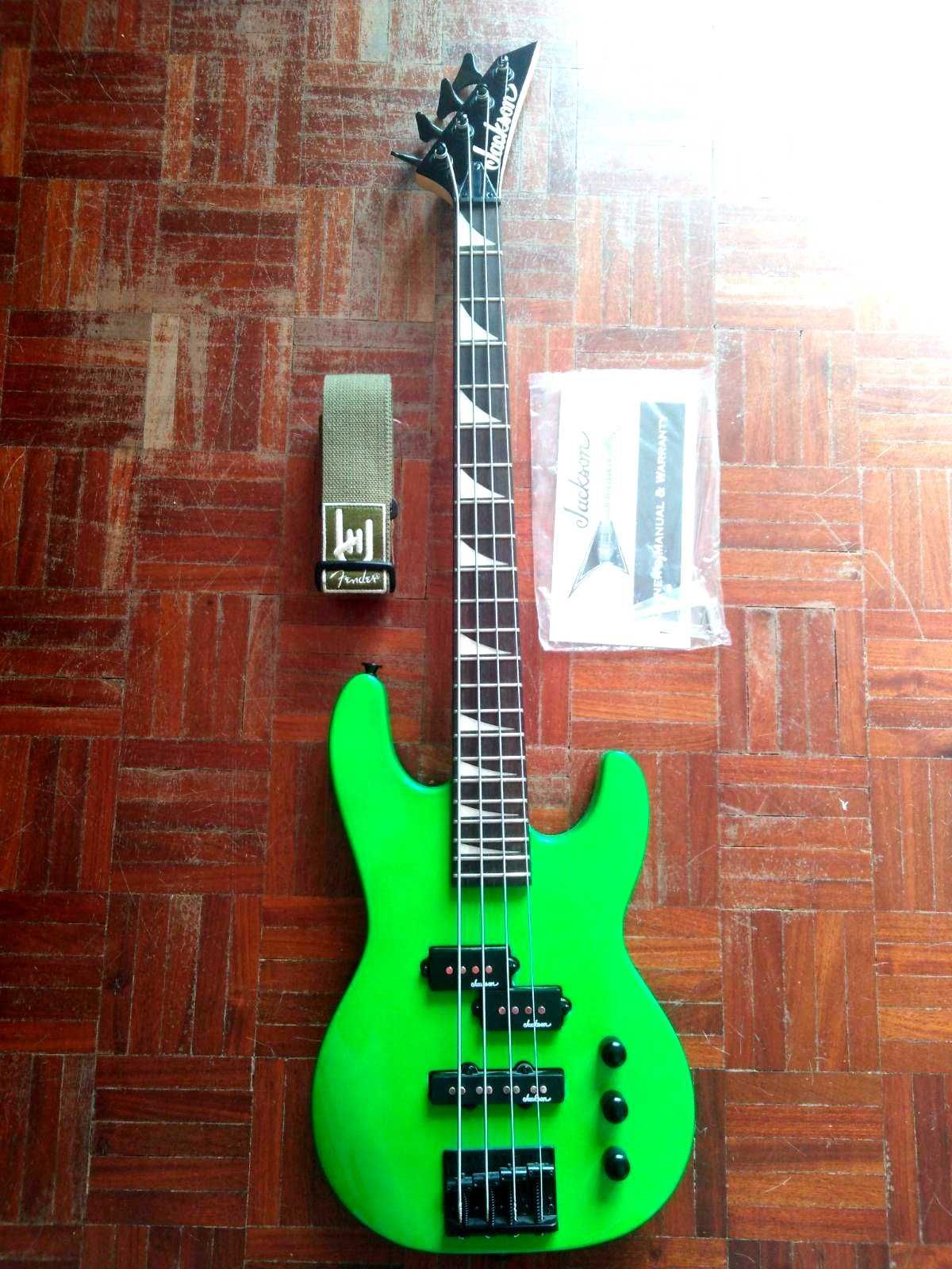 Jackson minion JS1X verde néon