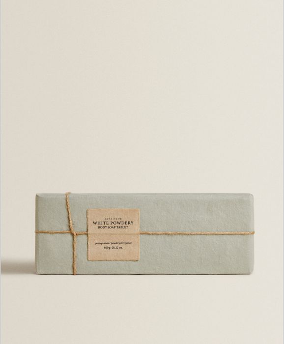 (800 G) Sabonete WHITE POWDERY Zara Home NOVO