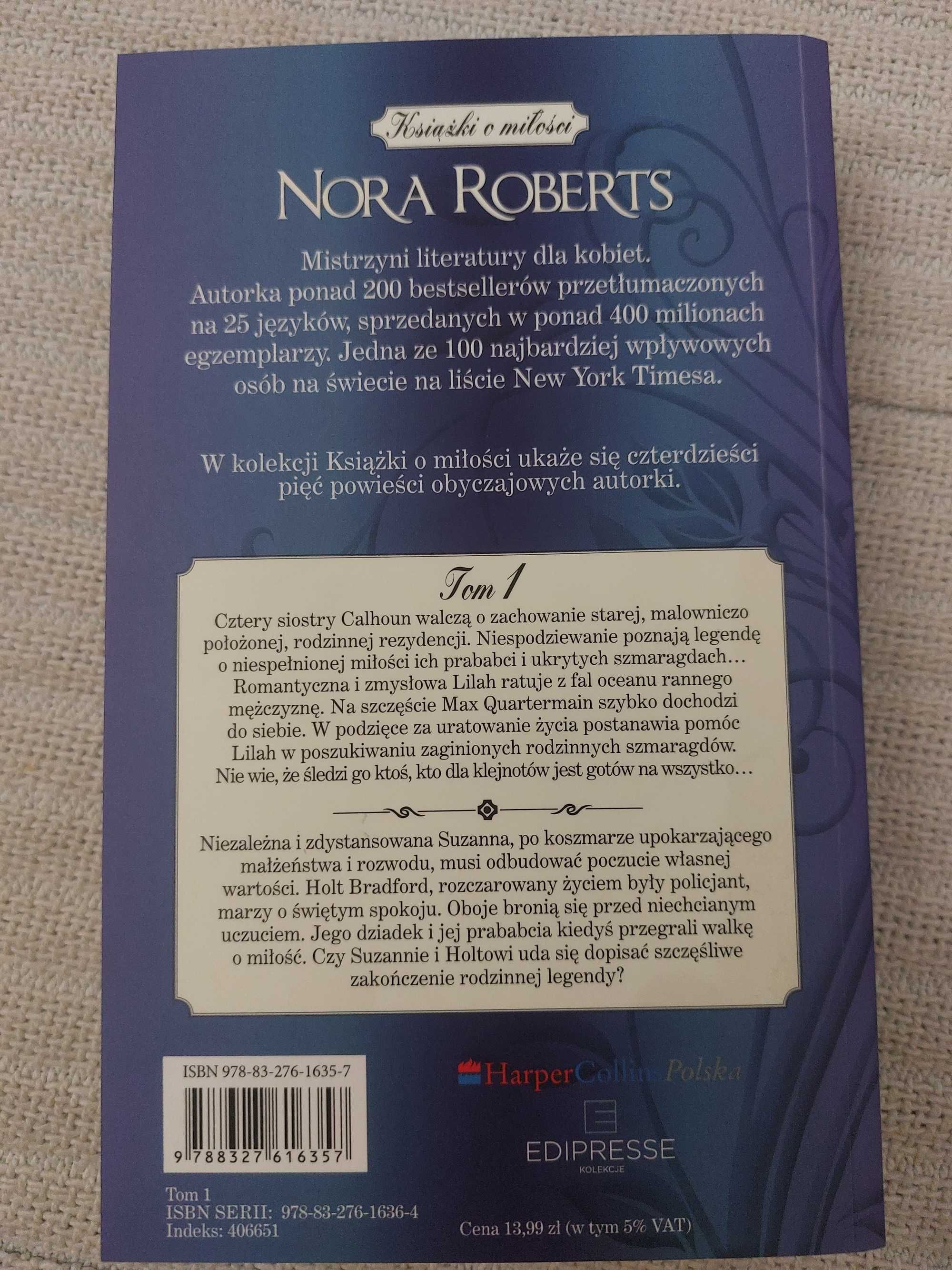 Nora Roberts.  Lilah Suzanna. Książka tom 1