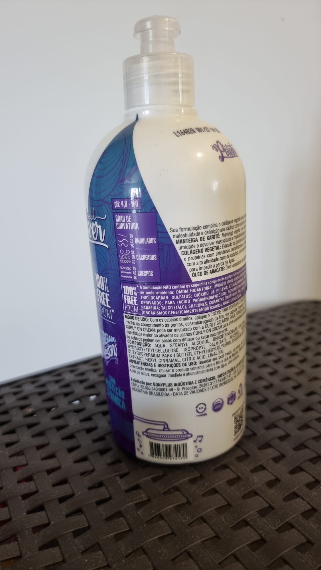 Creme cabelo para pentear 500ml