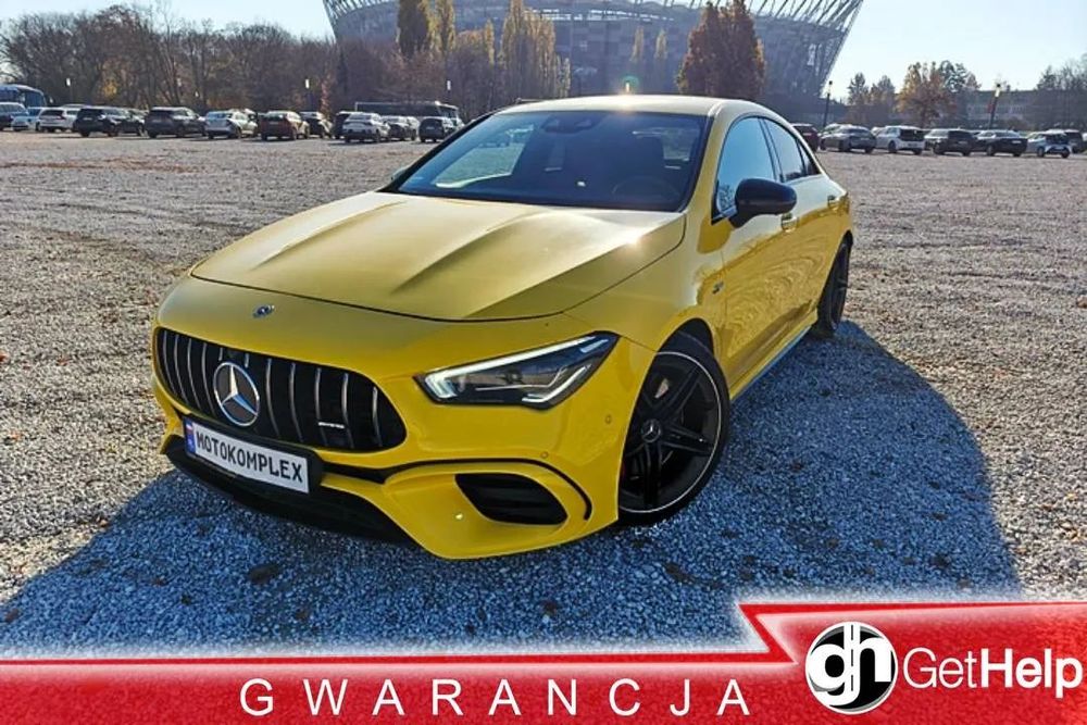 Mercedes-Benz CLA AMG CLA 45 S 421KM 4Matic! HUD!  Gwarancja!