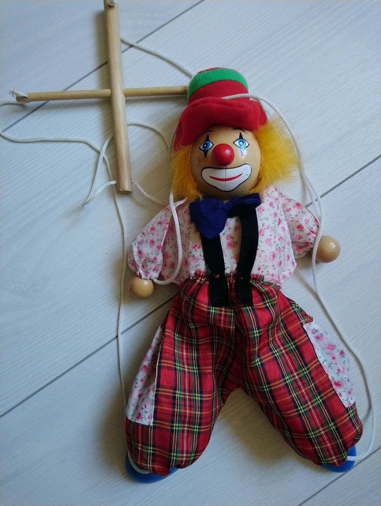 Іграшка Клоун деревяний
