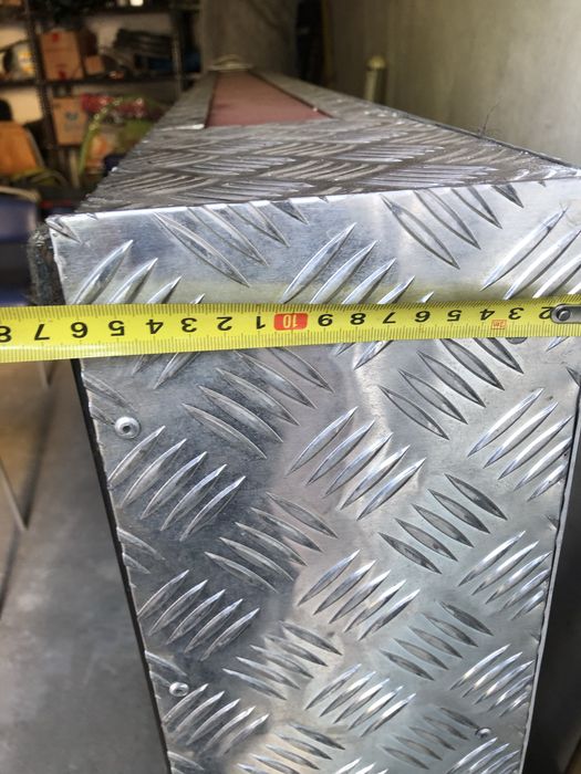 Podest metalowy - pod solarium i nie tylko