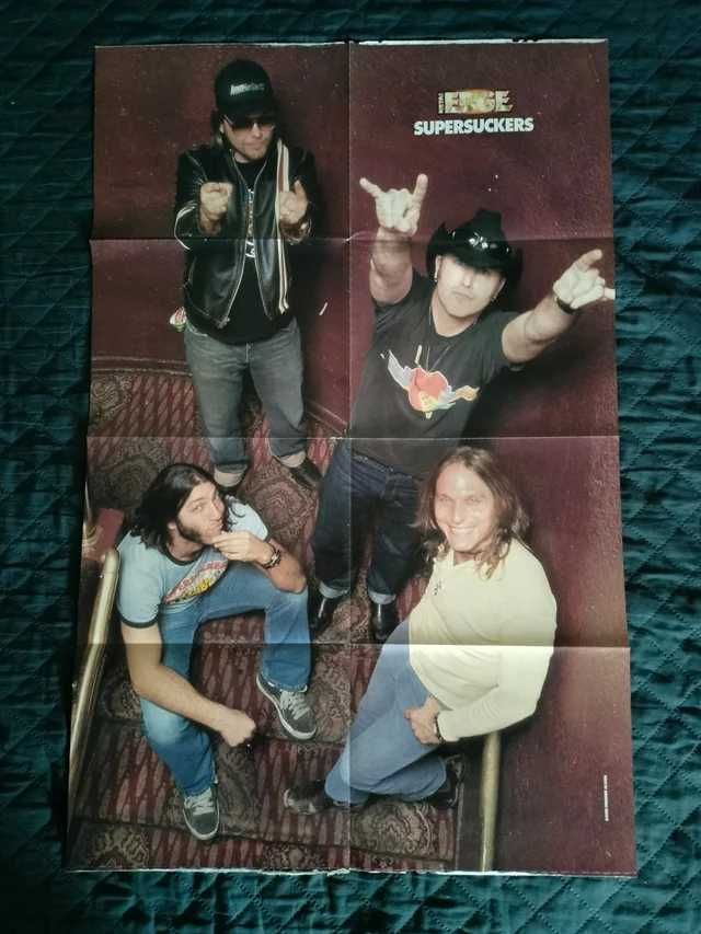 Póster A1 da banda Supersuckers – Anos 2000