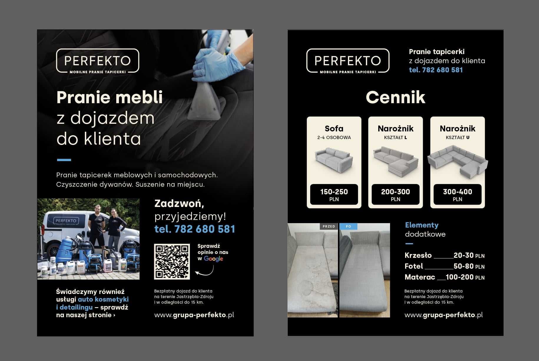 Perfekto Pranie Tapicerki Meblowej
