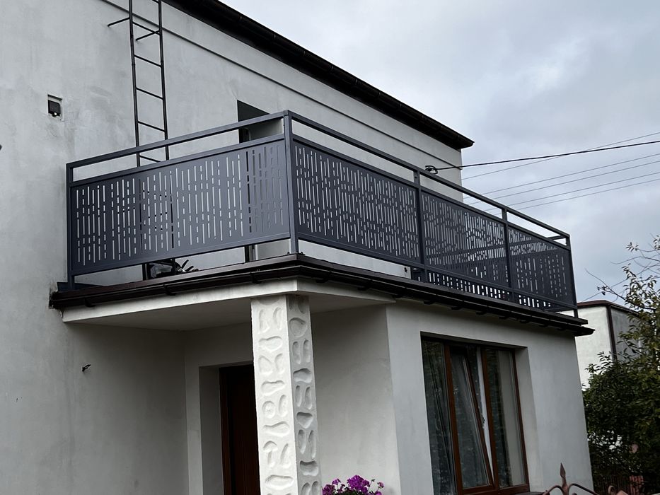 Balustrada zewnetrzna / balkonowa / Produkcja + instalacja