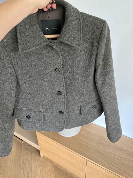 Wełniana kurtka Massimo Dutti rozm s