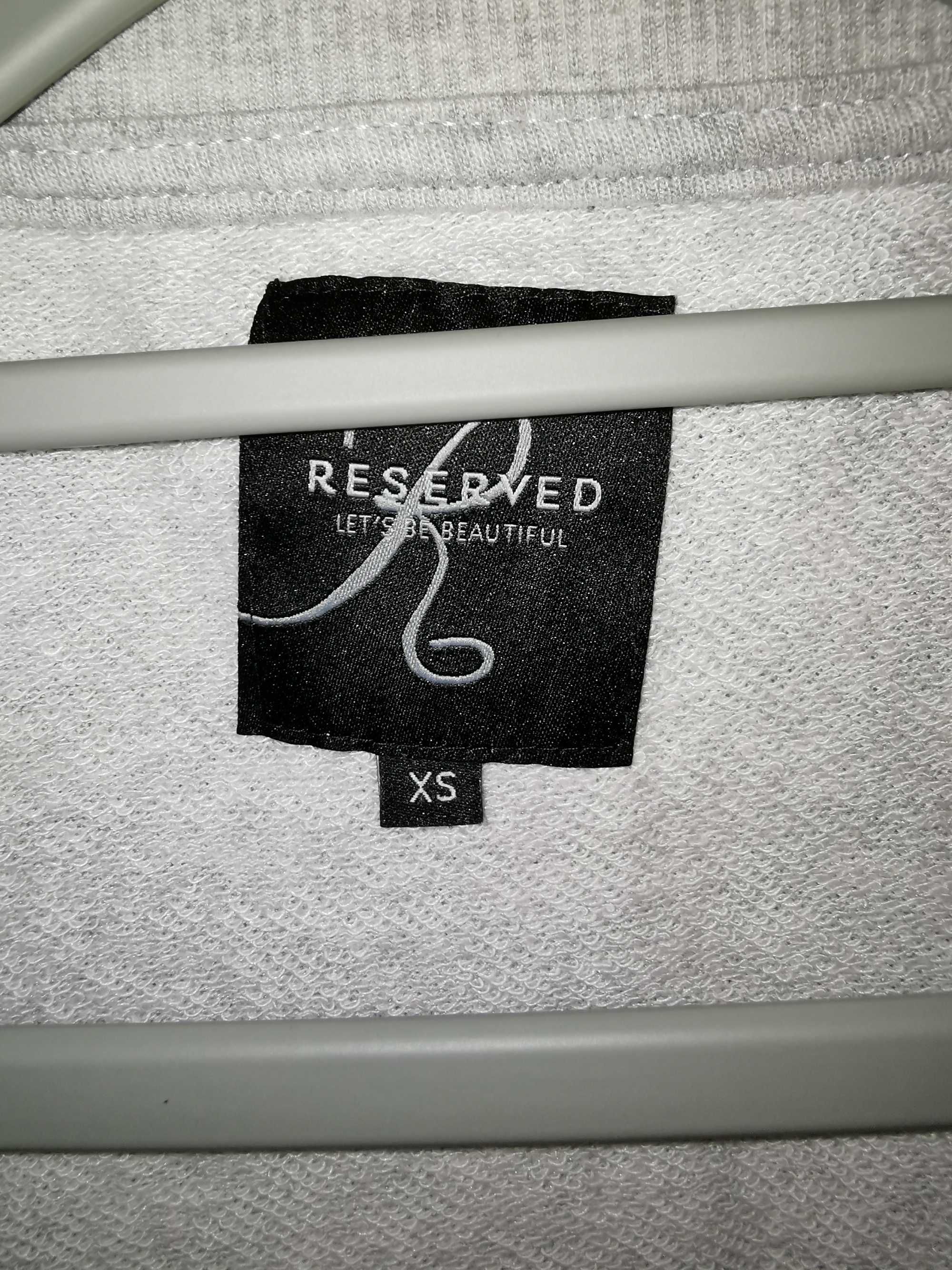 Reserved - bluza z nadrukiem - rozmiar XS