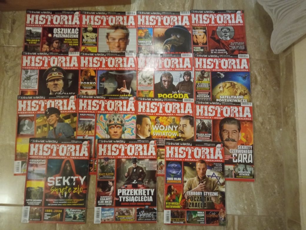 Historia komplet czasopism w bdb stanie