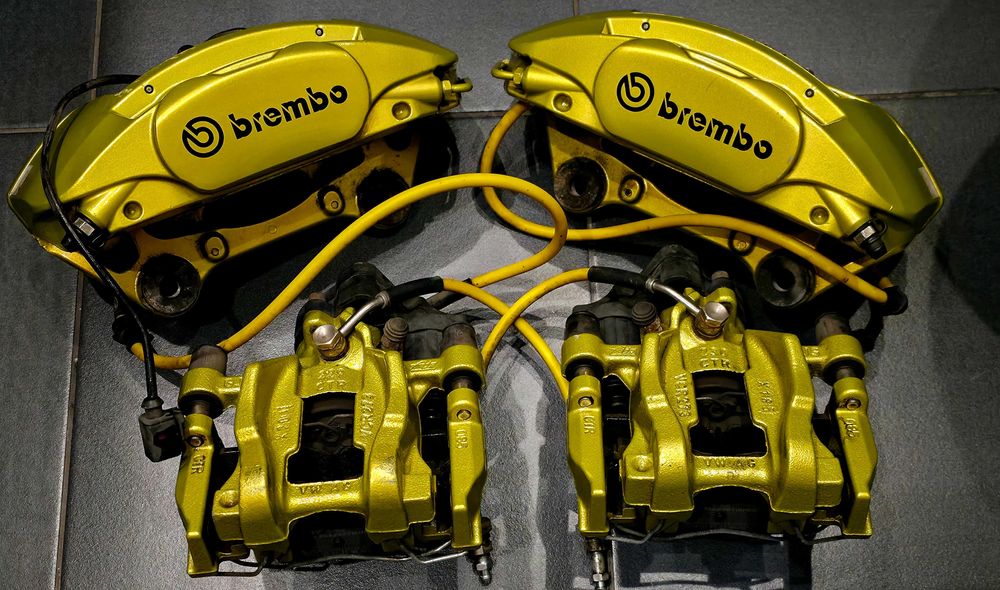 Zaciski Macan 340mm + tył 310mm wentylowany. Komplet