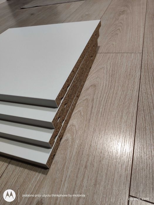 Zestaw 4 półek UTRUSTA40x37cm białe