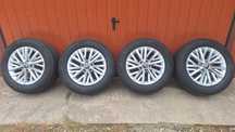 Koła letnie Felgi aluminiowe 16 5x112 Wv T-roc Opony 215/60 16,2023rok