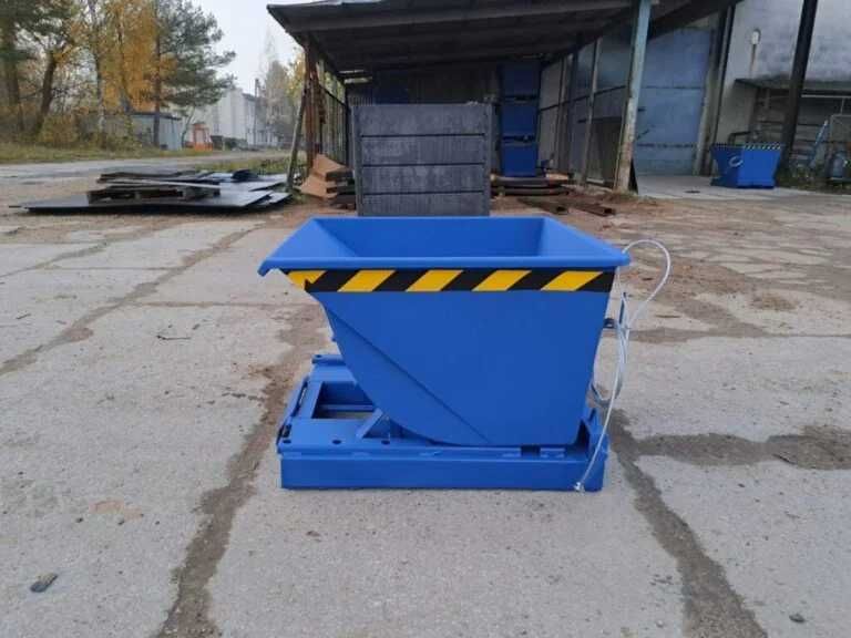 TK MINI 150 Samowyładowczy kontener. Mini pojemnik na odpady PROMOCJA