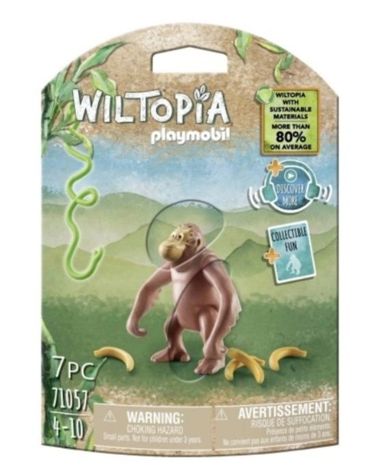 Playmobil Wiltopia Orangutan i koziorożec