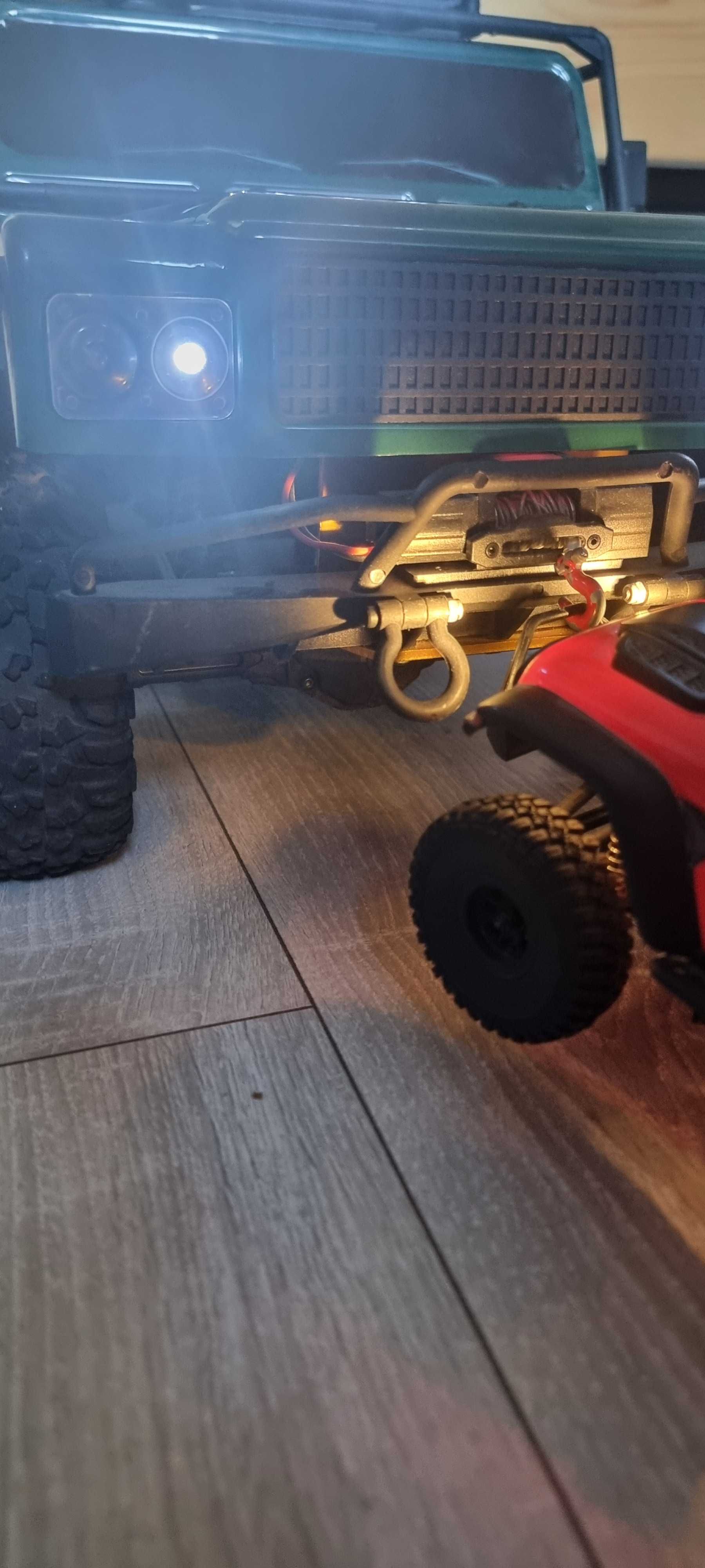 Model Samochodu RC DF-4J Crawler XXL 10 Years Green LED DF Models 3100